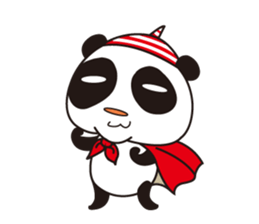 shirome panda sticker #970247