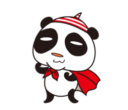 shirome panda sticker #970247
