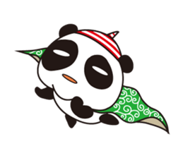 shirome panda sticker #970248