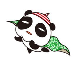 shirome panda sticker #970248