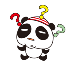 shirome panda sticker #970249