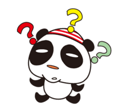 shirome panda sticker #970249