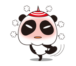 shirome panda sticker #970252
