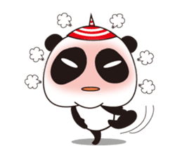 shirome panda sticker #970252