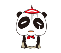 shirome panda sticker #970253