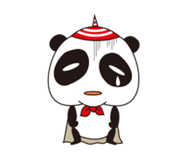 shirome panda sticker #970253