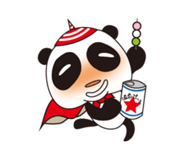 shirome panda sticker #970264