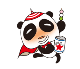 shirome panda sticker #970264