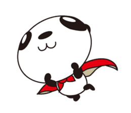 shirome panda sticker #970266