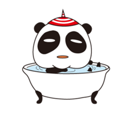shirome panda sticker #970274