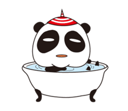 shirome panda sticker #970274