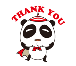 shirome panda sticker #970282