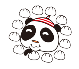 shirome panda sticker #970283