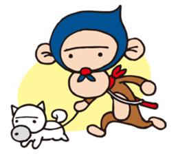 NINJA-MONKEY sticker #970327
