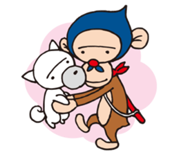 NINJA-MONKEY sticker #970328