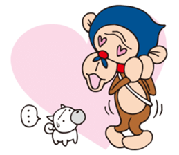 NINJA-MONKEY sticker #970333