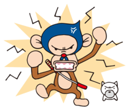 NINJA-MONKEY sticker #970334