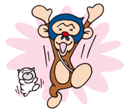 NINJA-MONKEY sticker #970342