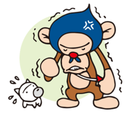 NINJA-MONKEY sticker #970344