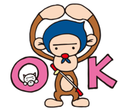 NINJA-MONKEY sticker #970347