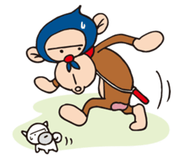 NINJA-MONKEY sticker #970349