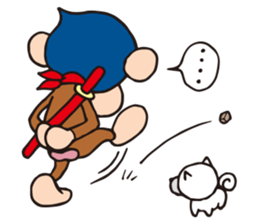 NINJA-MONKEY sticker #970350