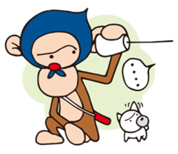 NINJA-MONKEY sticker #970352