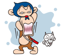 NINJA-MONKEY sticker #970353