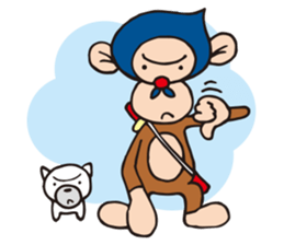 NINJA-MONKEY sticker #970356