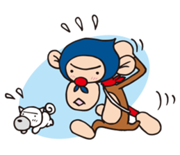 NINJA-MONKEY sticker #970359