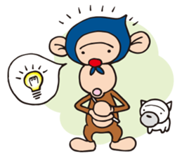 NINJA-MONKEY sticker #970363