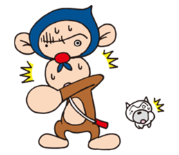NINJA-MONKEY sticker #970364