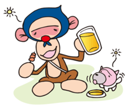 NINJA-MONKEY sticker #970365