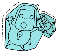 opps! family - we are superheroes! sticker #970411