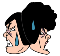 opps! family - we are superheroes! sticker #970418