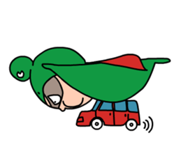 opps! family - we are superheroes! sticker #970419