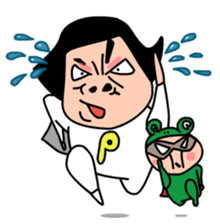 opps! family - we are superheroes! sticker #970434