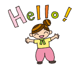 agricultural girl sticker #970449