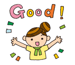 agricultural girl sticker #970454