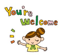 agricultural girl sticker #970471