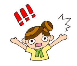 agricultural girl sticker #970473