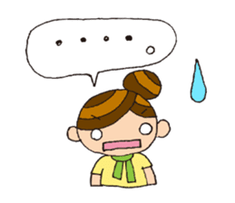 agricultural girl sticker #970474