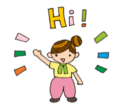 agricultural girl sticker #970479