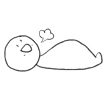 Mukiryoku-kun sticker #970510