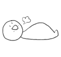 Mukiryoku-kun sticker #970510