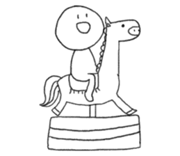 Mukiryoku-kun sticker #970520