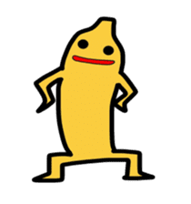 Human banana sticker #970907
