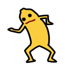 Human banana sticker #970909