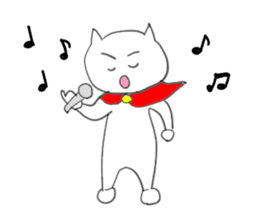 The Cat Man (Neko-o) English version sticker #971376