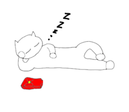 The Cat Man (Neko-o) English version sticker #971378